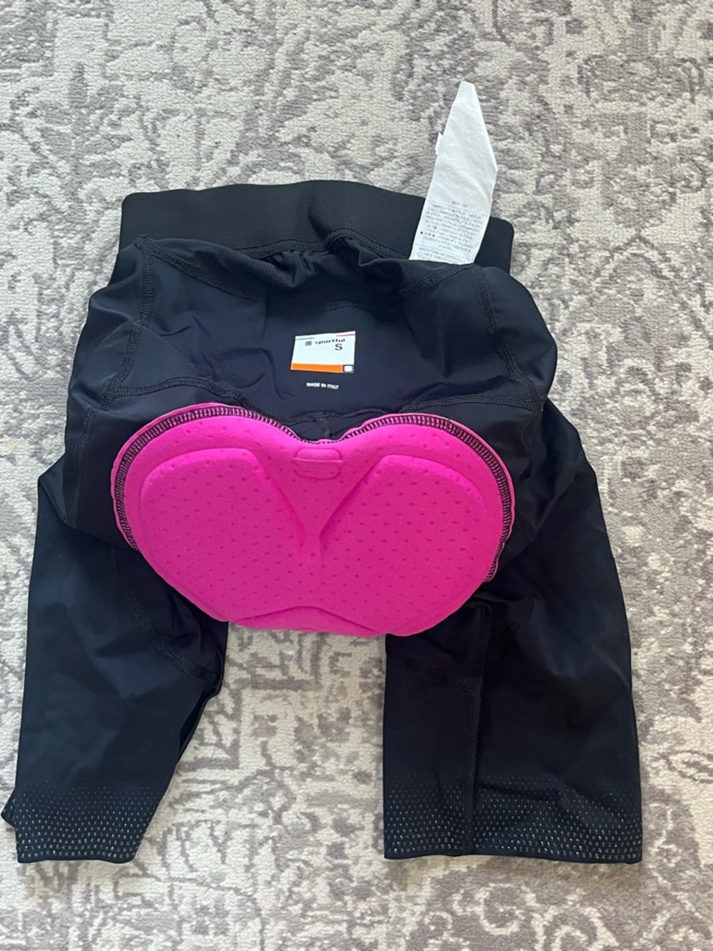 Sportful Padded Cycling Shorts with Hot Pink Chamois